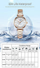 Watches for Women Luxury Brand CURREN Elegant Thin Quartz Wristwatch with Stainless Steel Simple Female Clock Novacart