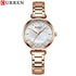 Watches for Women Luxury Brand CURREN Elegant Thin Quartz Wristwatch with Stainless Steel Simple Female Clock Novacart