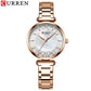 Watches for Women Luxury Brand CURREN Elegant Thin Quartz Wristwatch with Stainless Steel Simple Female Clock Novacart