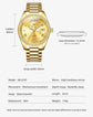 Luxury Diamond Bezel Automatic Mechanical Wrist Watch