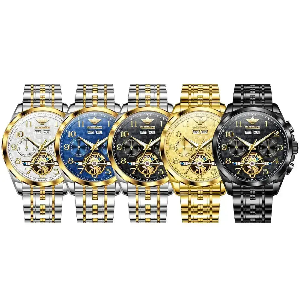  Mens Watch Luxury Sapphire Automatic Mechanical Watches