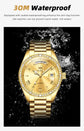 Luxury Diamond Bezel Automatic Mechanical Wrist Watch