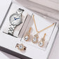 CURREN Luxury Watch Women Ring Necklace