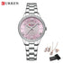 CURREN Luxury Watch Women Ring Necklace