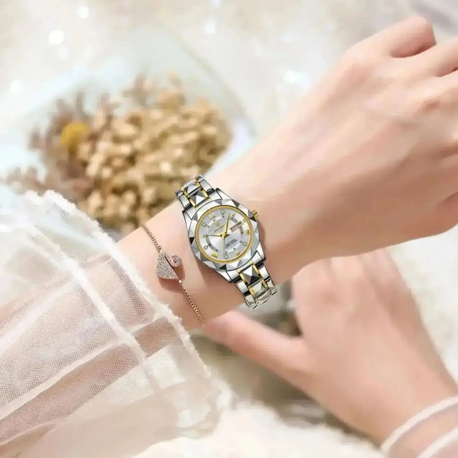 POEDAGAR Elegant Luxury Women Watch