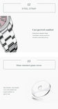 CURREN Luxury Watch Women Ring Necklace