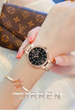 CURREN Luxury Watch Women Ring Necklace