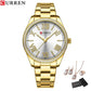 CURREN Luxury Watch Women Ring Necklace