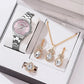 CURREN Luxury Watch Women Ring Necklace