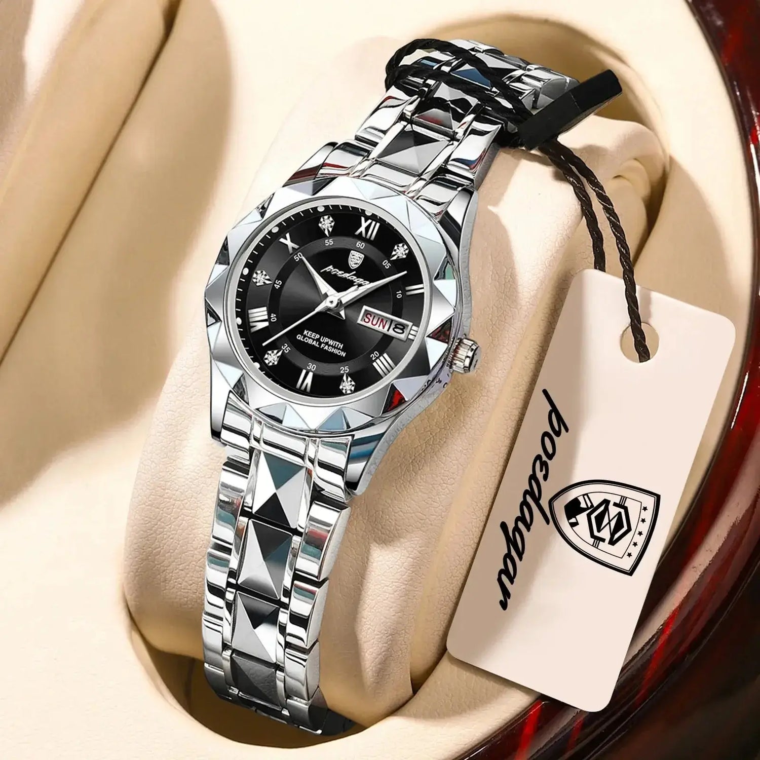 POEDAGAR Elegant Luxury Women Watch