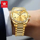 Luxury Diamond Bezel Automatic Mechanical Wrist Watch