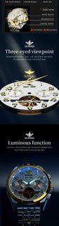 Mens Watch Luxury Sapphire Automatic Mechanical Watches