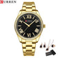 CURREN Luxury Watch Women Ring Necklace