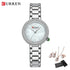 CURREN Luxury Watch Women Ring Necklace