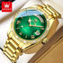 Luxury Diamond Bezel Automatic Mechanical Wrist Watch