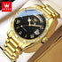 Luxury Diamond Bezel Automatic Mechanical Wrist Watch