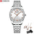 CURREN Luxury Watch Women Ring Necklace