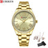 CURREN Luxury Watch Women Ring Necklace