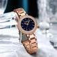 CURREN Luxury Watch Women Ring Necklace