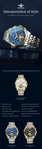  Mens Watch Luxury Sapphire Automatic Mechanical Watches